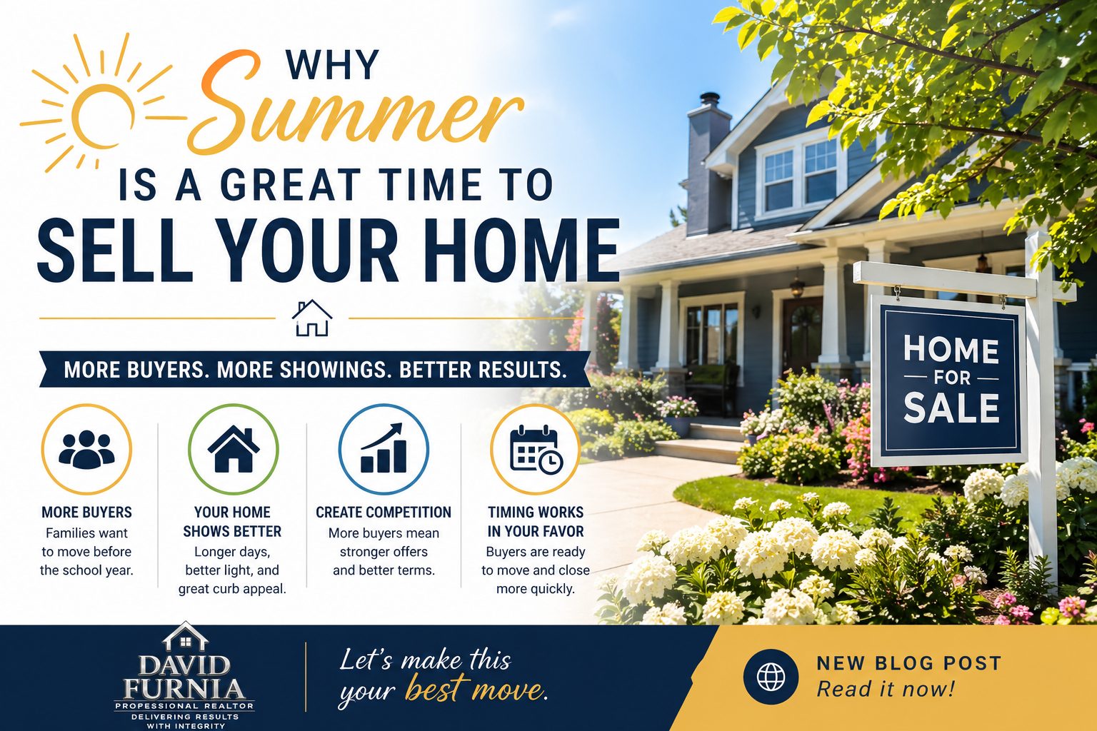 Why Summer is a great time to sell your home